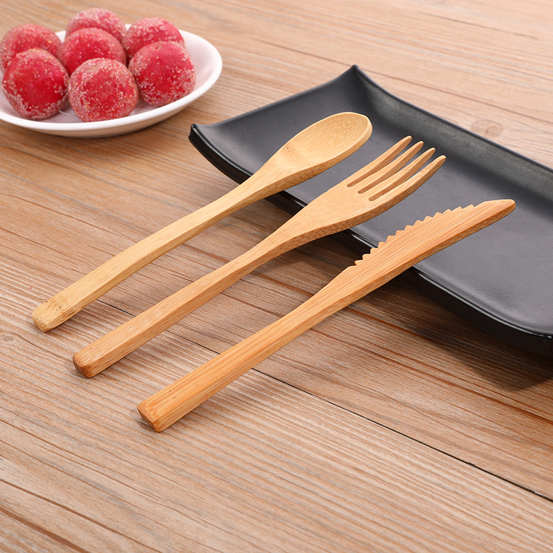 Ensemble de Couverts en Bambou - Bamboo Cutlery Travel avis et prix