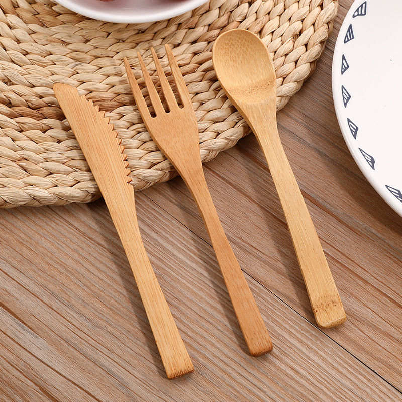 Ensemble de Couverts en Bambou - Bamboo Cutlery Travel avis et prix