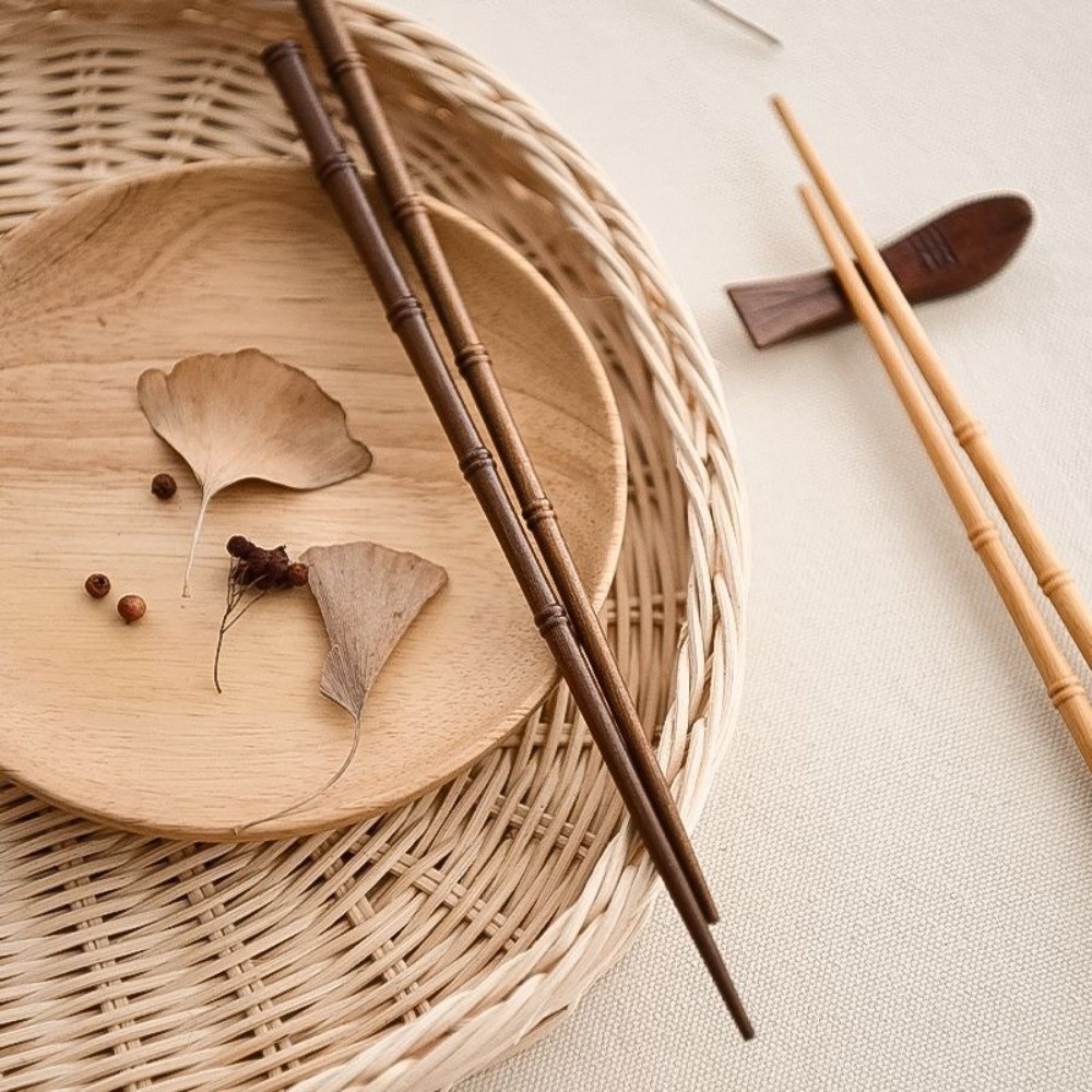 1 paire de baguettes en bois r - Bamboo Cutlery Travel avis et prix
