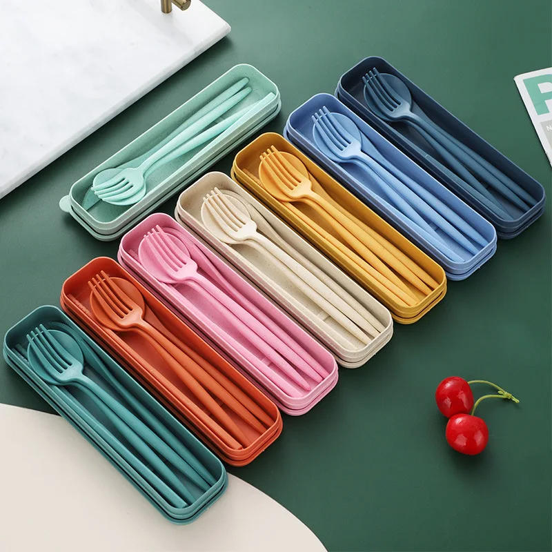Ustensiles portables 4 pièces, - Bamboo Cutlery Travel avis et prix