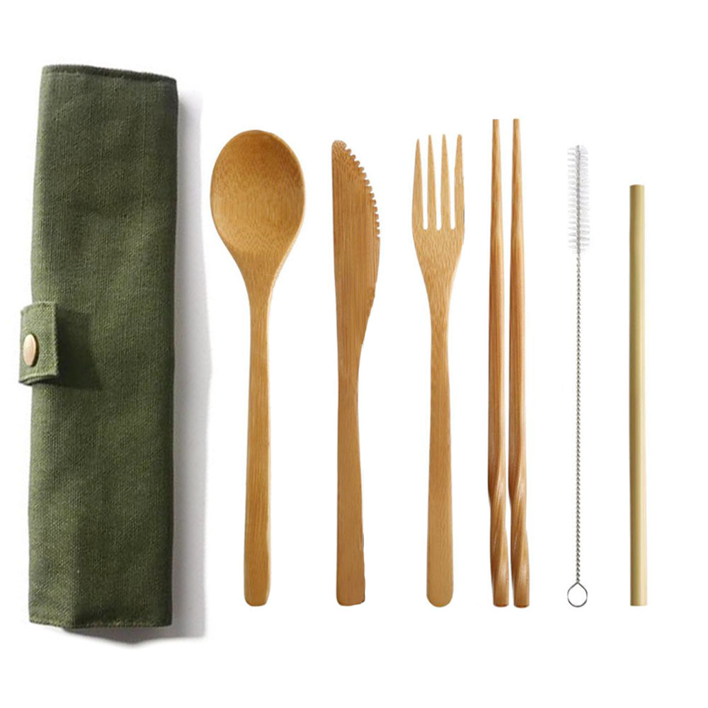 Couverts en bambou réutilisabl - Bamboo Cutlery Travel avis et prix
