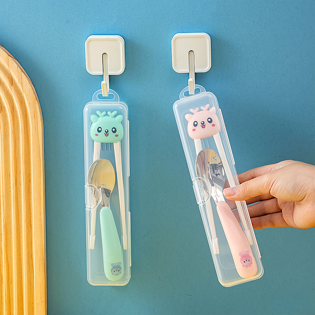 Boîte de vaisselle transparent - Bamboo Cutlery Travel avis et prix