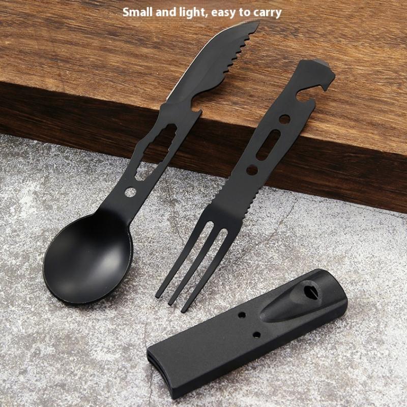 Ensemble de couverts de campin - Bamboo Cutlery Travel avis et prix
