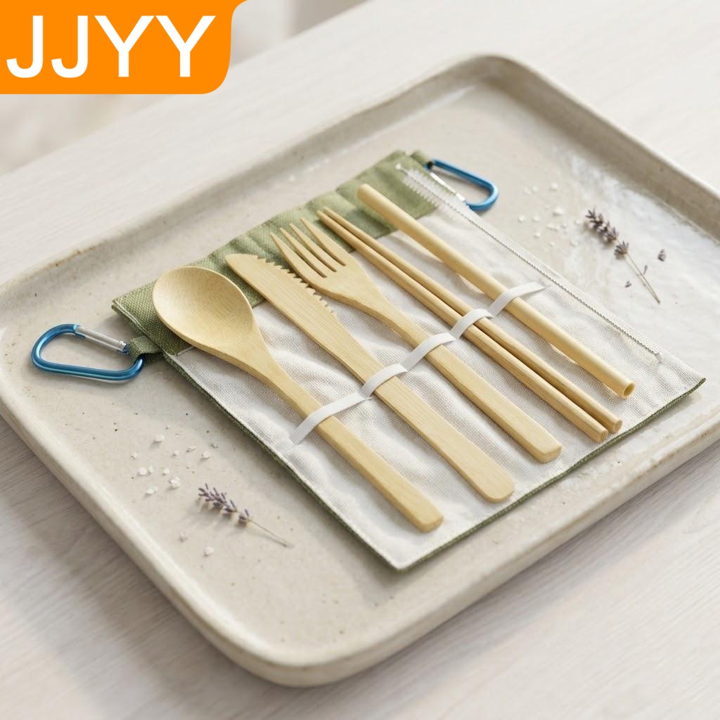 Ensemble de couverts de voyage - Bamboo Cutlery Travel avis et prix