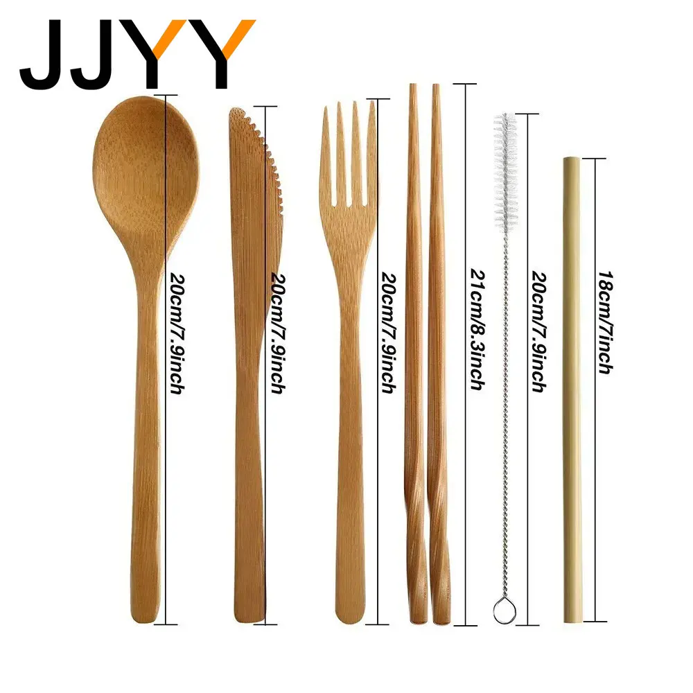 Ensemble de couverts de voyage - Bamboo Cutlery Travel avis et prix