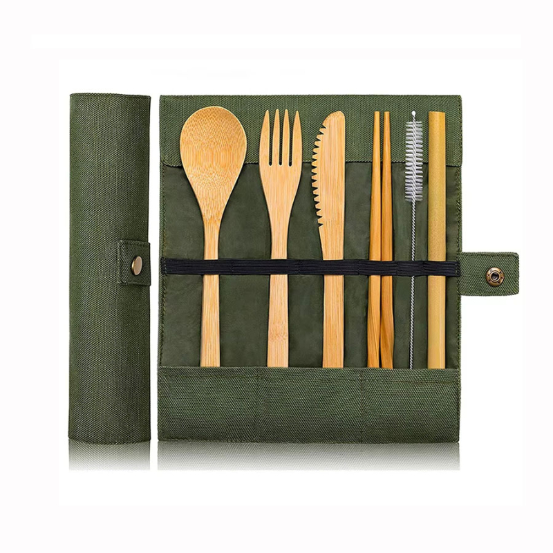 Vaisselle de voyage en bambou, - Bamboo Cutlery Travel avis et prix