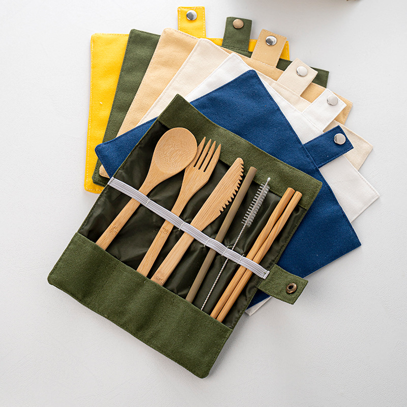 Vaisselle de voyage en bambou, - Bamboo Cutlery Travel avis et prix