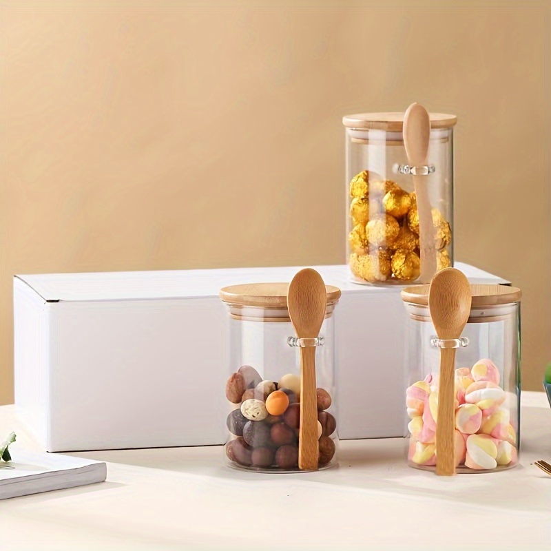 Pot à bonbons de 280 ml, pot à - Bamboo Cutlery Travel avis et prix